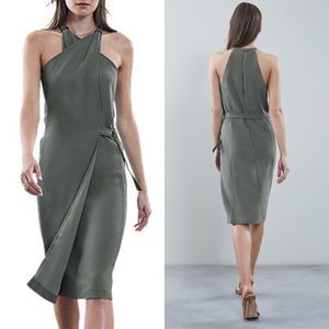 Reiss Beda Wrap Dress